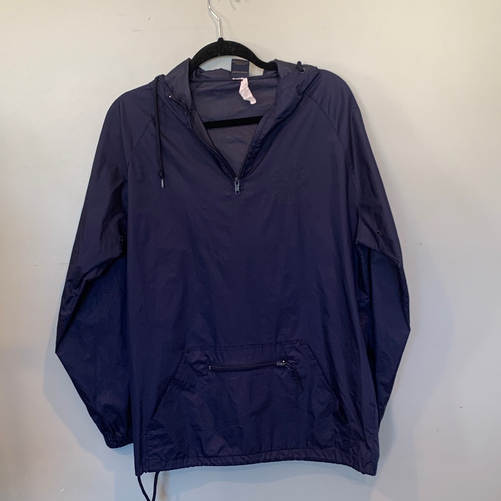Dark Seas Division Men’s Medium Navy Blue Pullover Windbreaker Jacket